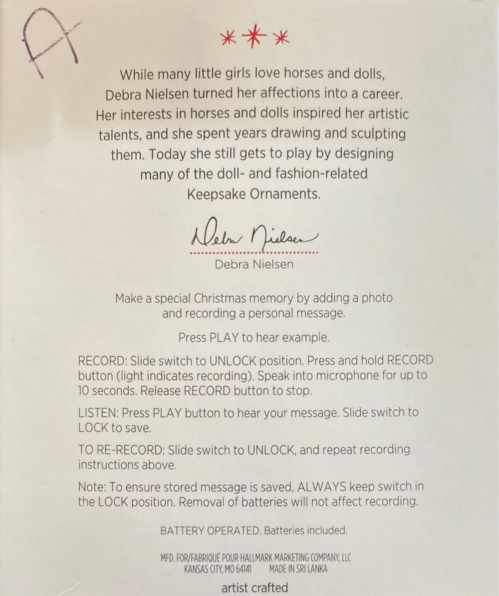 Happy Holidays - Photo Frame (Photo Holder) ornament collectible [Barcode 763795096022] - Main Image 3