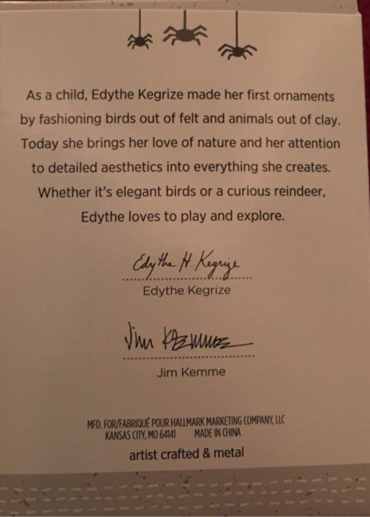 Happy ”Owl”oween 2016 - Beauty Of Birds (Birds) ornament collectible [Barcode 763795096053] - Main Image 2