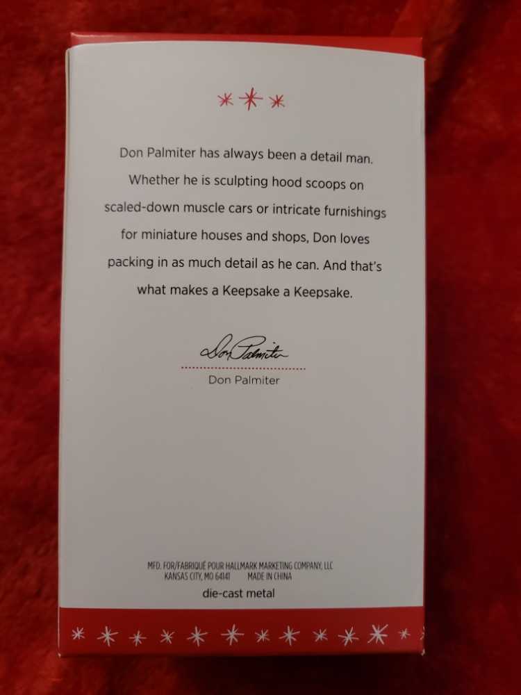 CAC#26 1970 Chevrolet Camaro Z28 #26 - Classic American Cars (Cars) ornament collectible [Barcode 763795097678] - Main Image 2