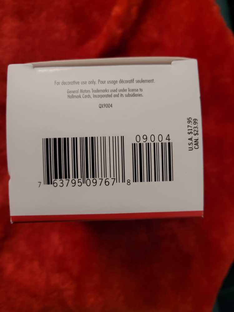 CAC#26 1970 Chevrolet Camaro Z28 #26 - Classic American Cars (Cars) ornament collectible [Barcode 763795097678] - Main Image 4