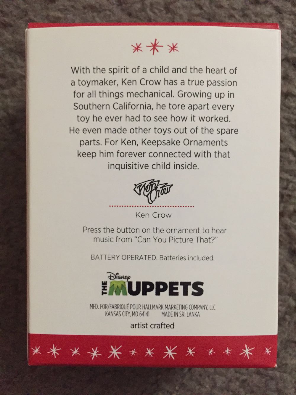 THE ELECTRIC MAYHEM BUS - The Muppets (Television) ornament collectible [Barcode 763795097746] - Main Image 2