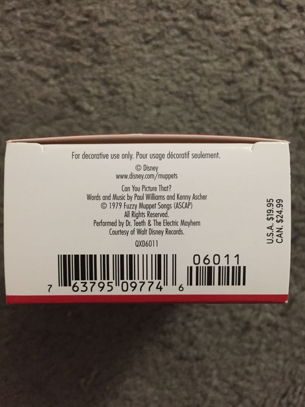 THE ELECTRIC MAYHEM BUS - The Muppets (Television) ornament collectible [Barcode 763795097746] - Main Image 3