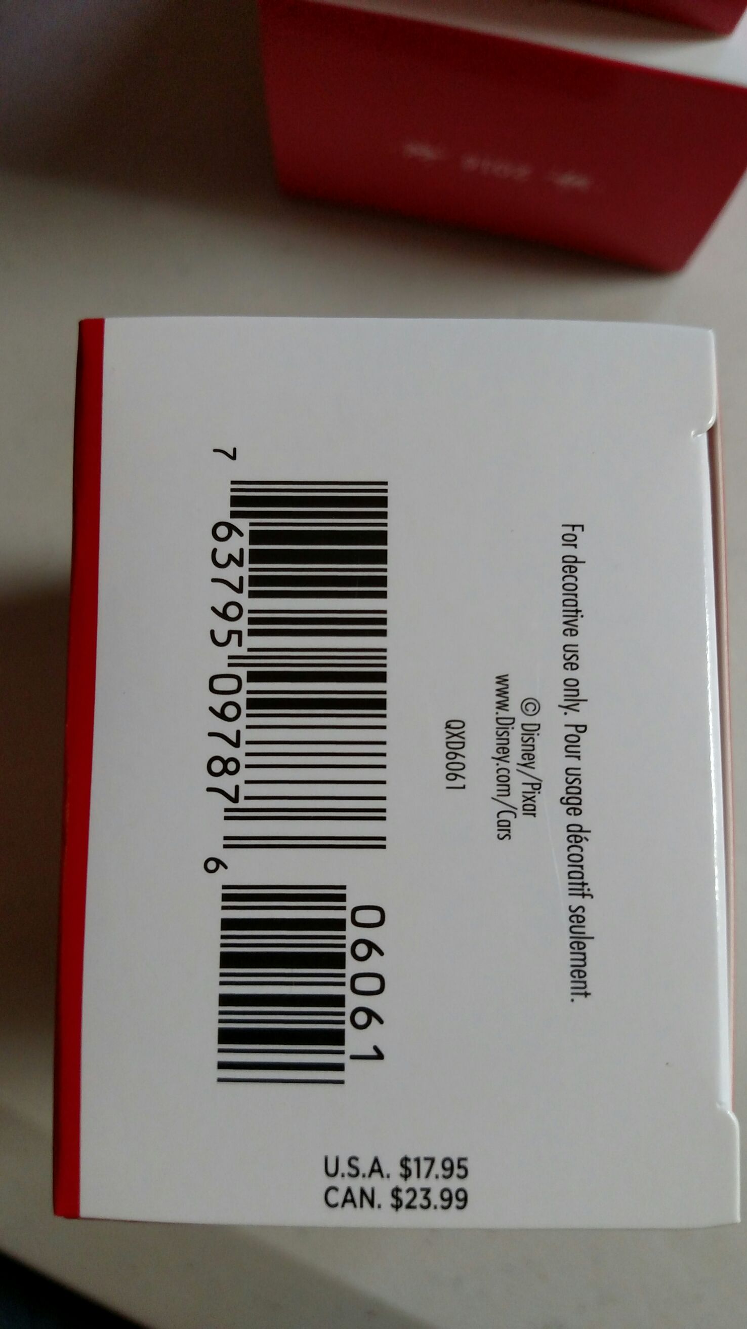 Mistletoe Mater - Disney Pixar Cars (Pixar) ornament collectible [Barcode 763795097876] - Main Image 2