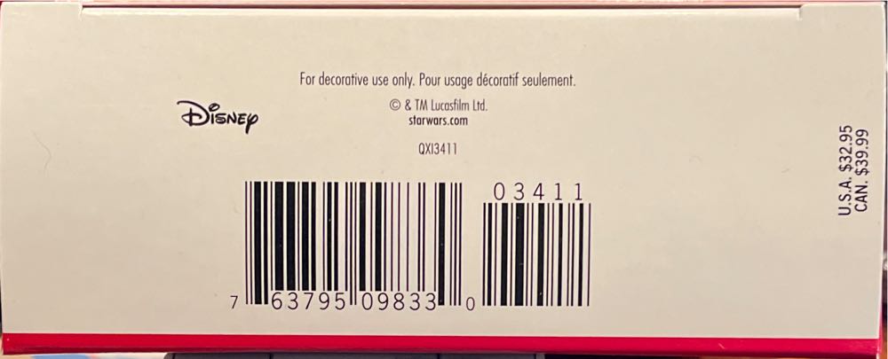 Star Wars: T-70 X-wing Fighter - The Force Awakens (Star Wars) ornament collectible [Barcode 763795098330] - Main Image 3