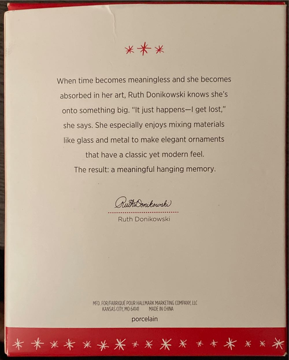 Snowflakes: “2016 SNOWFLAKE” - Snowflakes (Hanging Ornament) ornament collectible [Barcode 763795098354] - Main Image 3