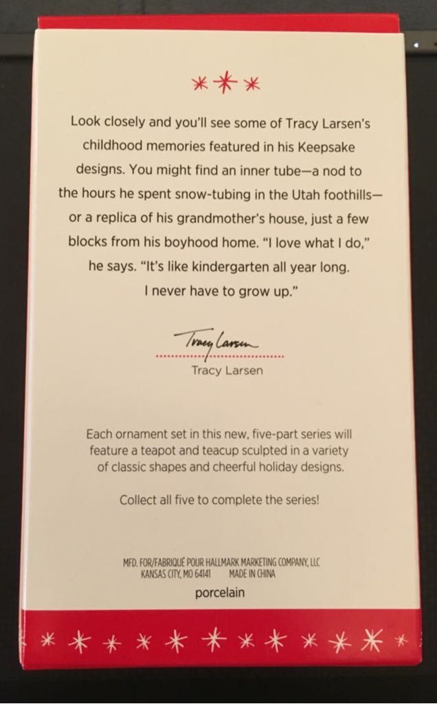 Tea Time! # 1 - Santa - Tea Time! (#1 Tea Time Series) ornament collectible [Barcode 763795099023] - Main Image 2