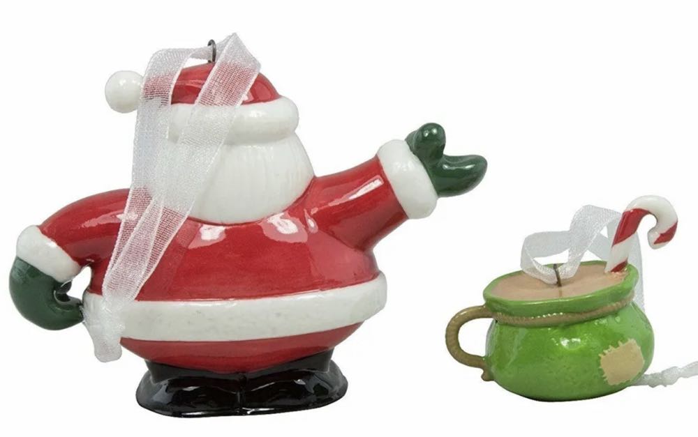 Tea Time! # 1 - Santa - Tea Time! (#1 Tea Time Series) ornament collectible [Barcode 763795099023] - Main Image 4