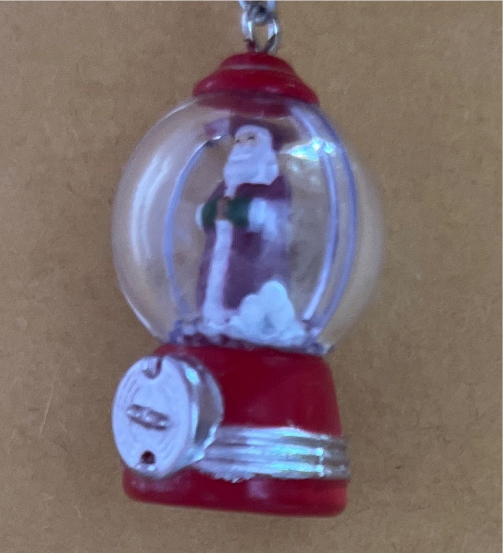 Gumball Santa - Miniature (Candy, Food, Mini) ornament collectible [Barcode 763795099382] - Main Image 3