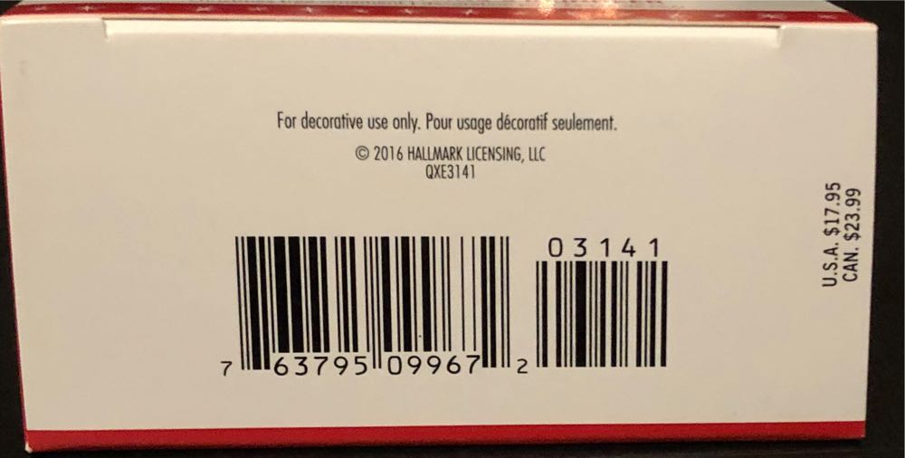 Father Christmas 2016 Father Christmas’s Reindeer - Father Christmas Reindeer (Reindeer) ornament collectible [Barcode 763795099672] - Main Image 3