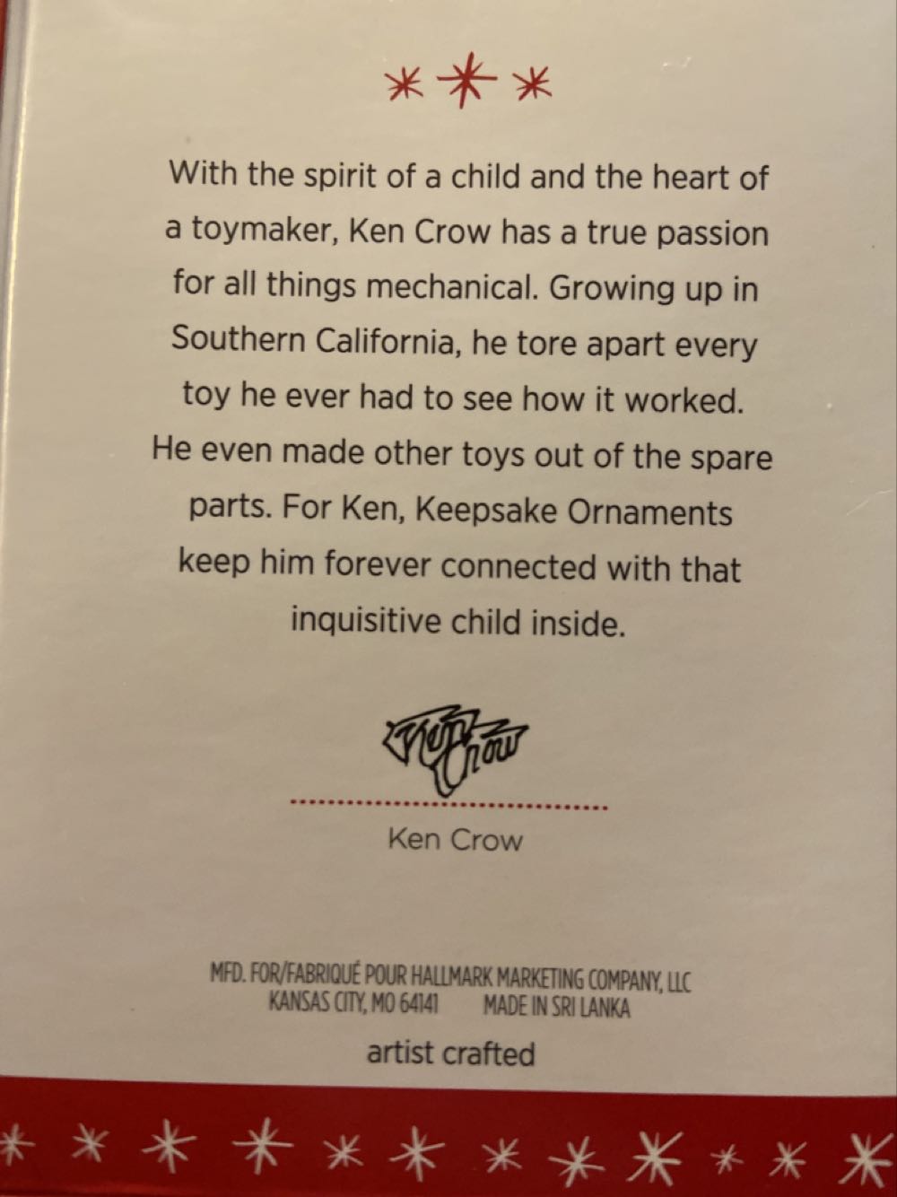 Santa Certified #4 - Santa Certified (Toys and Games) ornament collectible [Barcode 763795100255] - Main Image 3