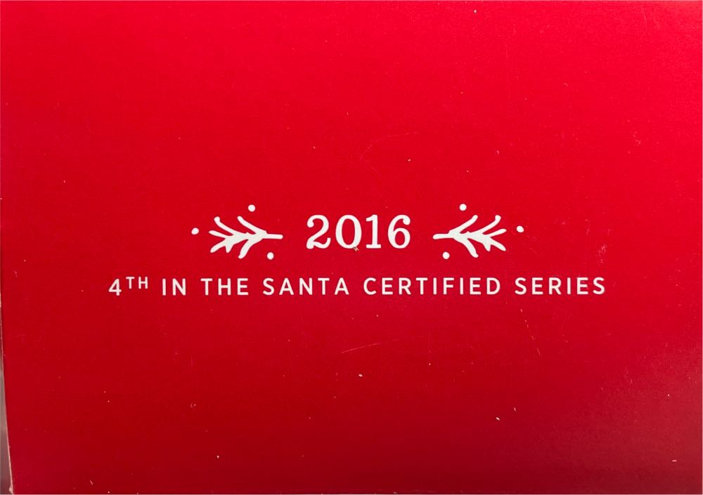 Santa Certified #4 - Santa Certified (Toys and Games) ornament collectible [Barcode 763795100255] - Main Image 4