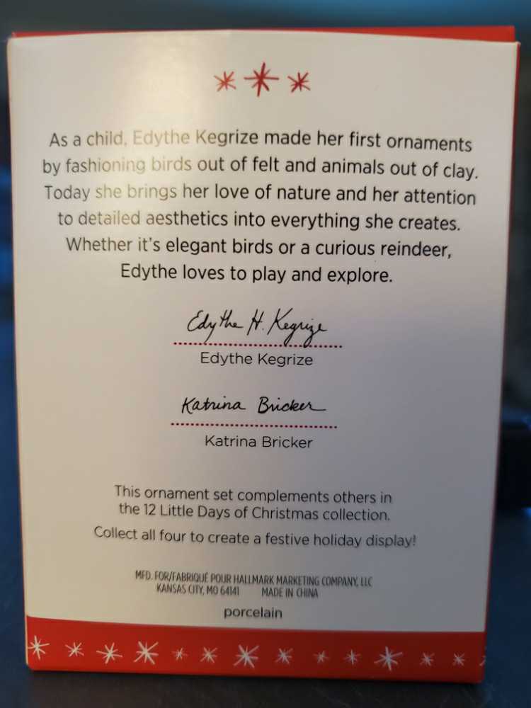 12 Days Of Christmas: Mini Days 10-12 - 12 Little Days Of Christmas (12 Days Of Christmas) ornament collectible [Barcode 763795100309] - Main Image 3