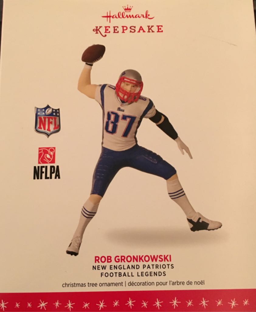 Rob Gronkowski - Football Legends (Sports) ornament collectible [Barcode 763795100446] - Main Image 2