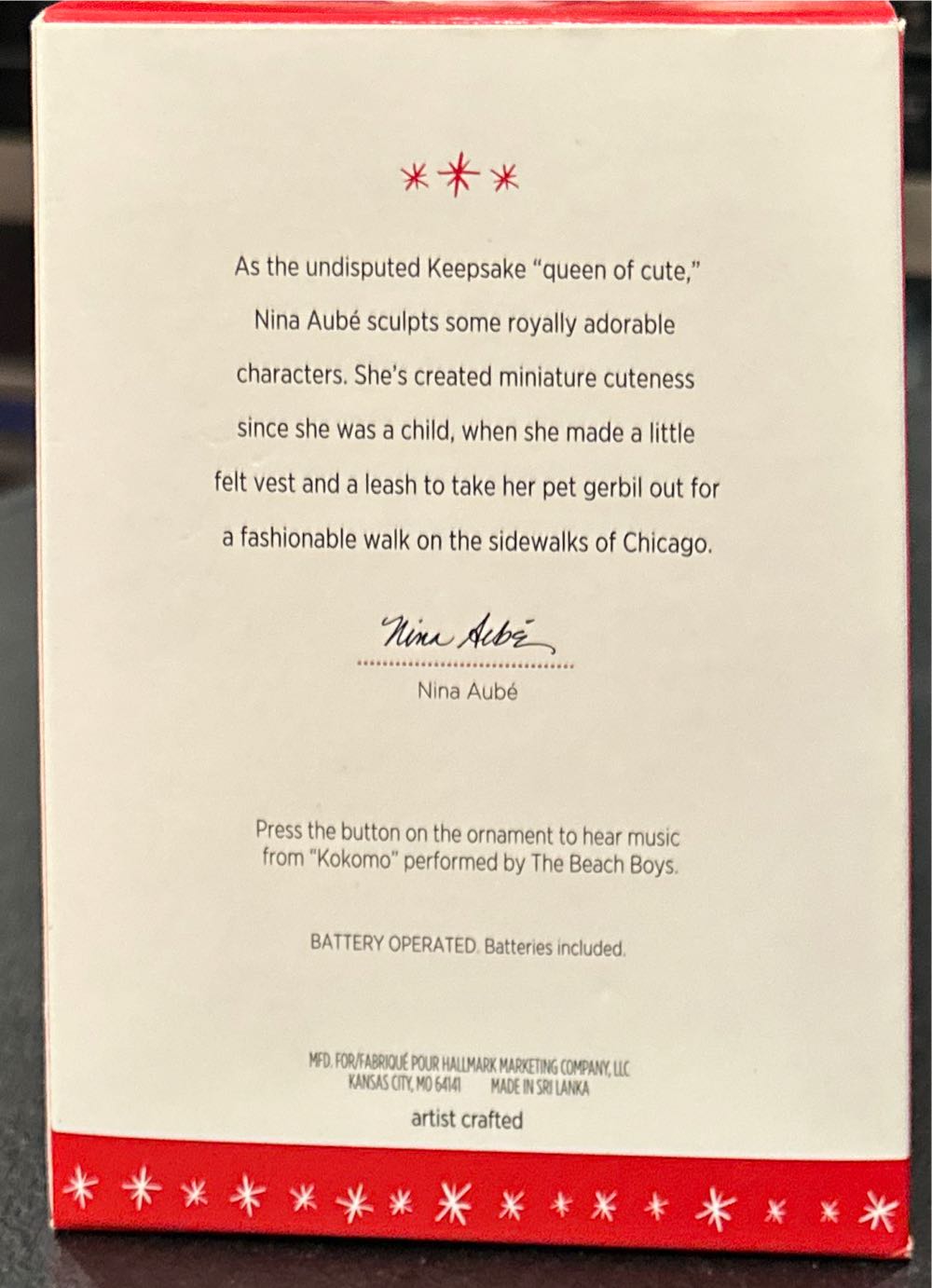 Kokomo - Snowman (Snowmen) ornament collectible [Barcode 763795101733] - Main Image 2