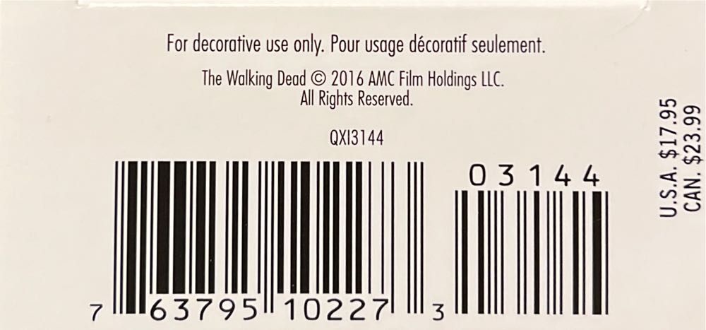 The Walking Dead: “RICK GRIMES” - The Walking Dead (Hanging Ornament) ornament collectible [Barcode 763795102273] - Main Image 4