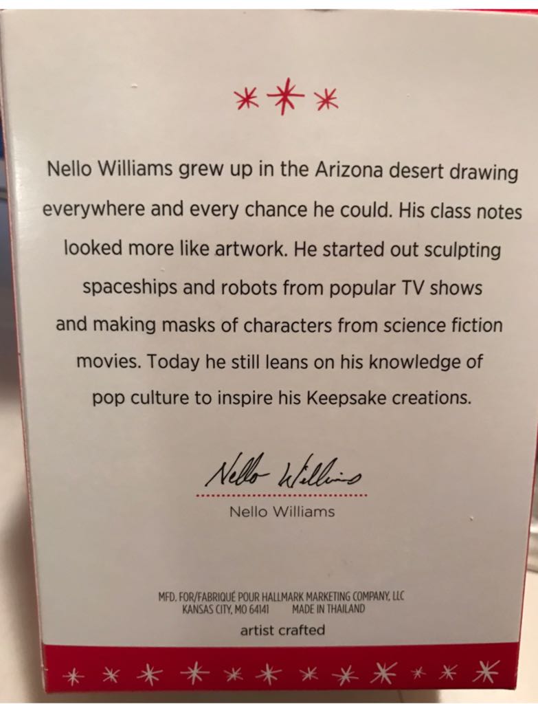 Winter Warlock - Santa Claus Is Comin’ To Town (Santa Claus Is Comin’ To Town) ornament collectible [Barcode 763795102297] - Main Image 2