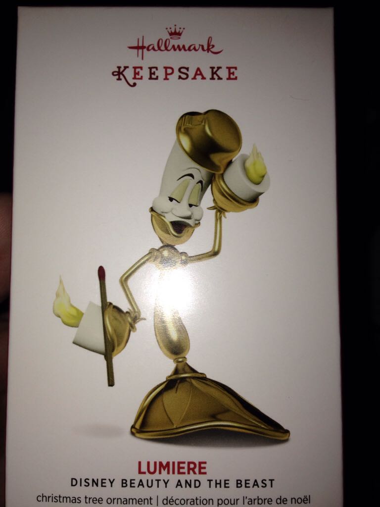 Lumiere - Hallmark Keepsake (Disney Beauty And The Beast) ornament collectible [Barcode 763795102518] - Main Image 1