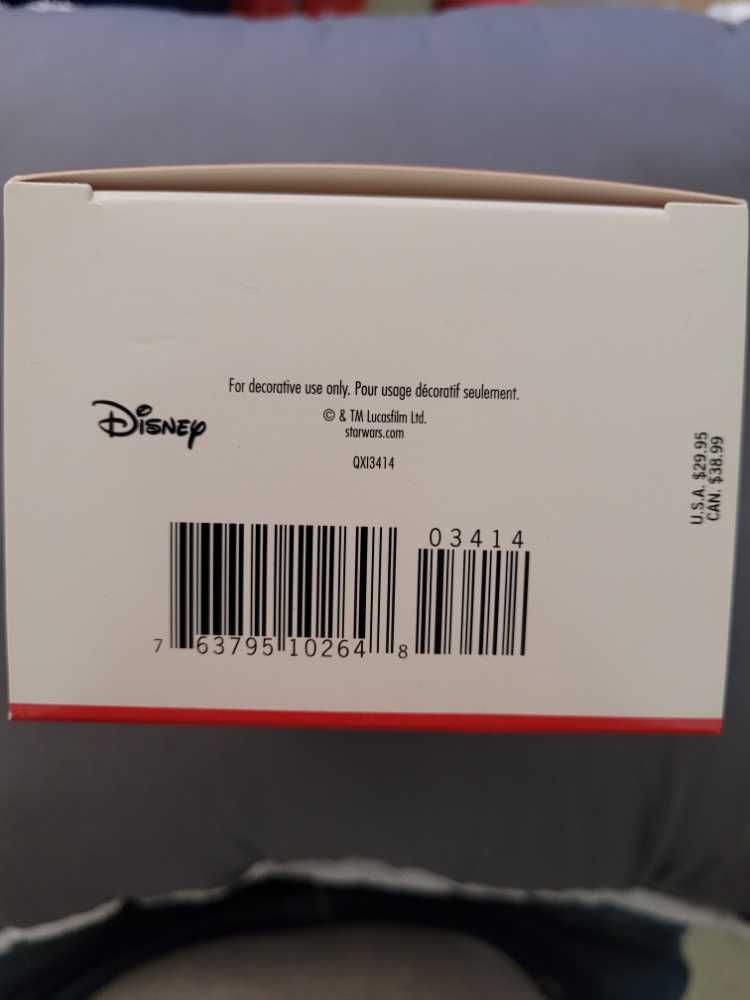 Royal Or Rebel - Hallmark Keepsake Ornament (Star Wars: A New Hope) ornament collectible [Barcode 763795102648] - Main Image 3