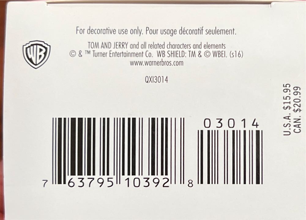 MOUSE TROUBLE - Tom And Jerry (Cartoons) ornament collectible [Barcode 763795103928] - Main Image 3