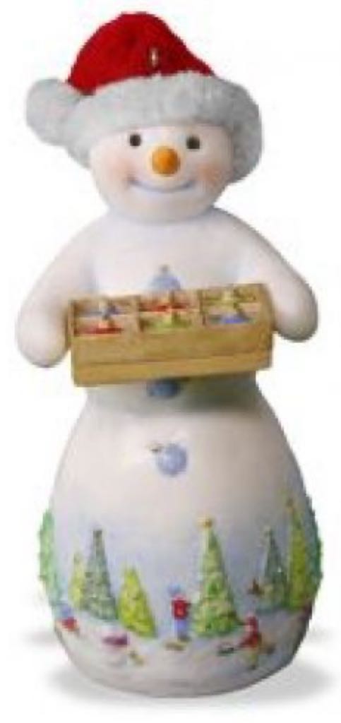 Snowtop Lodge Tina L. Tinselbaum - Snowtop Lodge (Snowman) ornament collectible [Barcode 763795104284] - Main Image 2