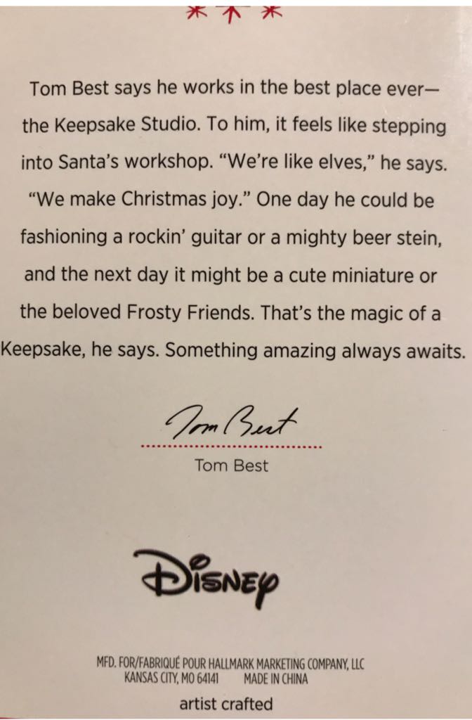 Teacup For Two - Mickey And Minnie (Disney) ornament collectible [Barcode 763795104901] - Main Image 2