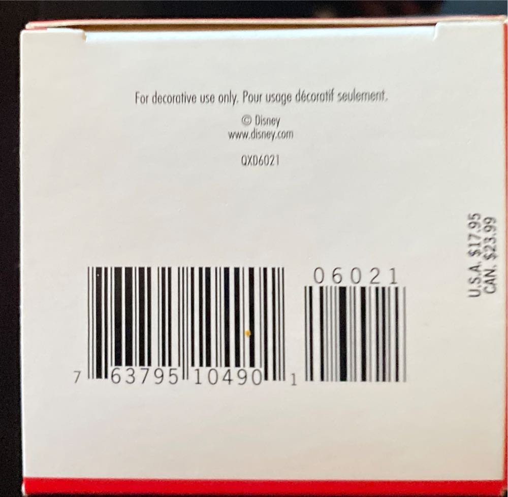 Teacup For Two - Mickey And Minnie (Disney) ornament collectible [Barcode 763795104901] - Main Image 3