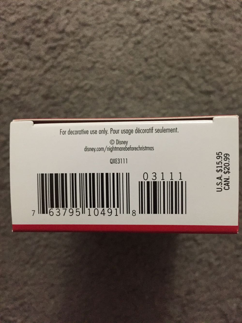 Sally - Tim Burton’s The Nightmare Before Christmas (Limited Quantity) ornament collectible [Barcode 763795104918] - Main Image 3