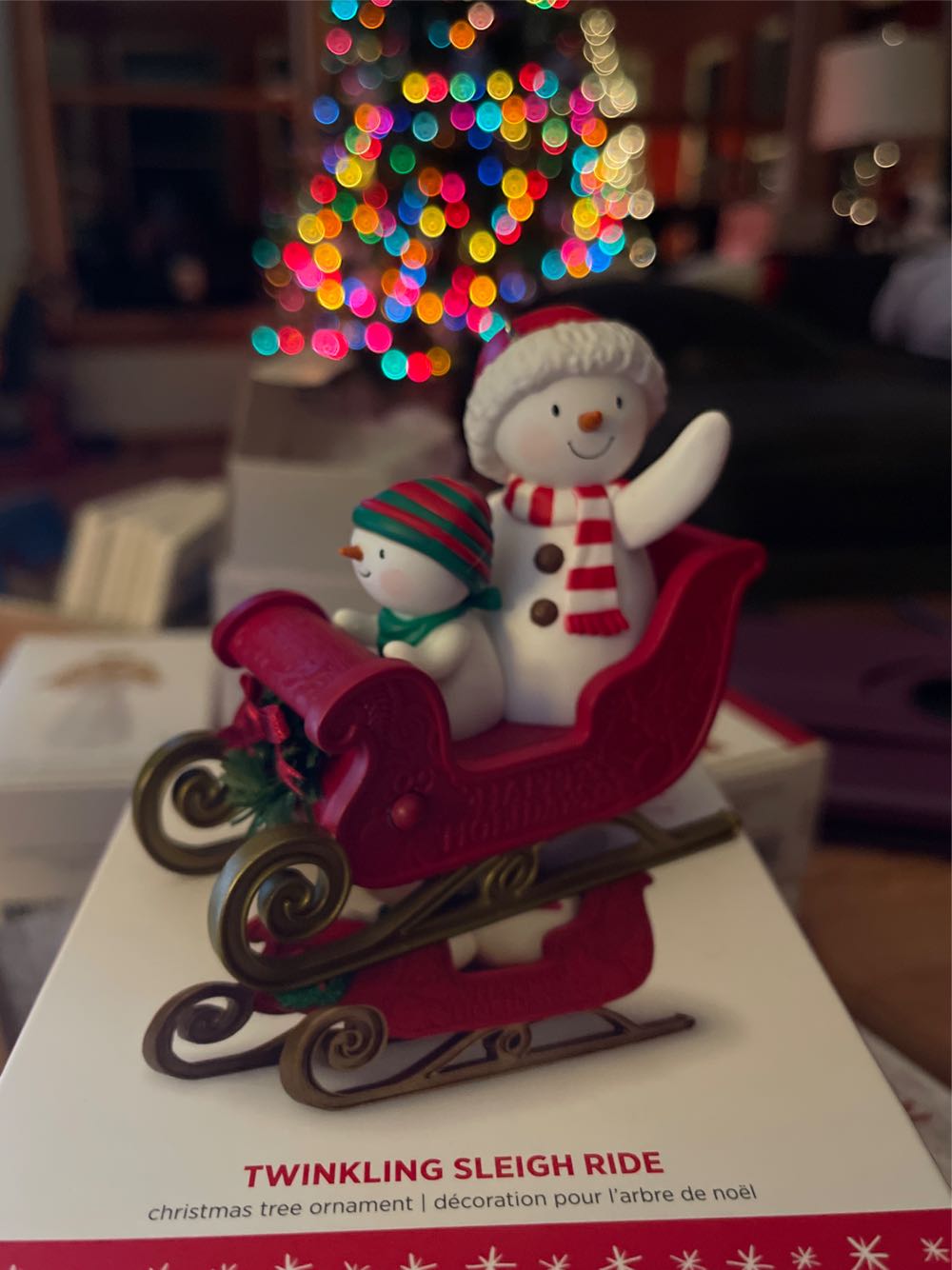 Twinkling Sleigh Ride - Magic (Magic-sound) ornament collectible [Barcode 763795108312] - Main Image 4