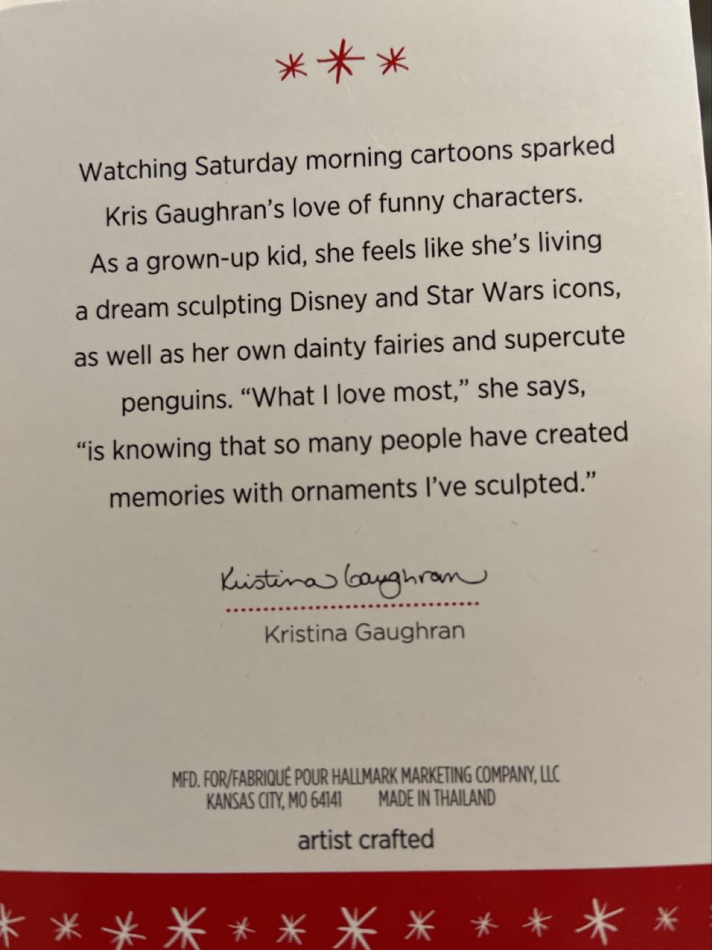 Happy Ho-Ho-Holidays - Happy Ho- Ho- Holiday (Santa) ornament collectible [Barcode 763795108329] - Main Image 2