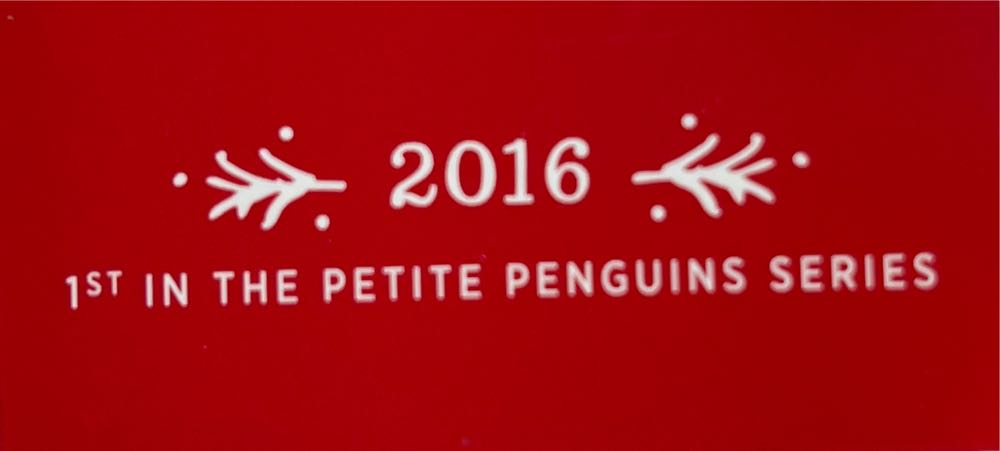 1st A Tasty Treat - Petite Penguins (Series Miniatures) ornament collectible [Barcode 763795108428] - Main Image 3