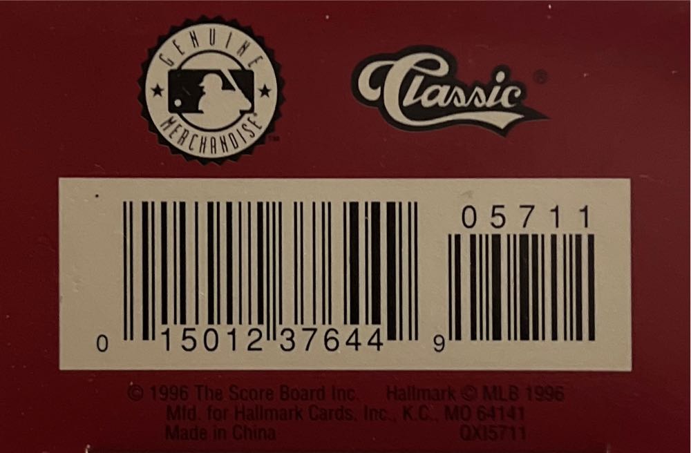 Nolan Ryan - At the Ballpark (Baseball) ornament collectible [Barcode 015012376449] - Main Image 3