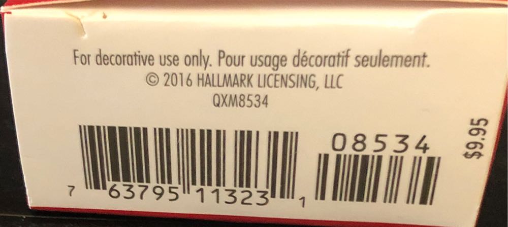 Father Christmas - mini - Father Christmas (Keepsake Miniature) ornament collectible [Barcode 763795113231] - Main Image 3