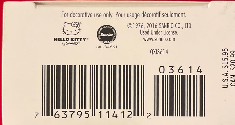 Hello Kitty - Toys & Games (For Sale) ornament collectible [Barcode 763795114122] - Main Image 4