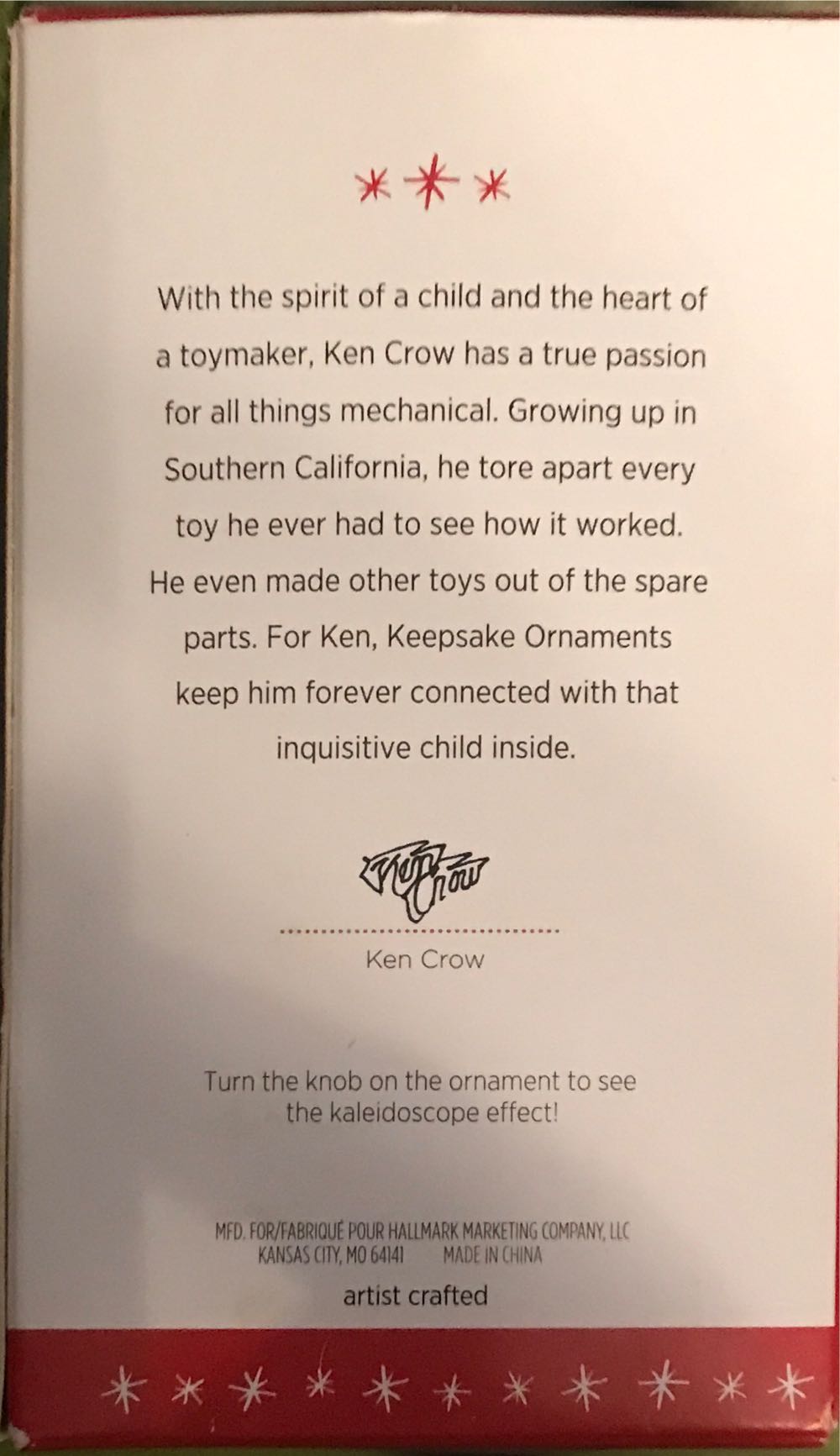 Kaleidoscope Tree   ornament collectible [Barcode 763795114238] - Main Image 2