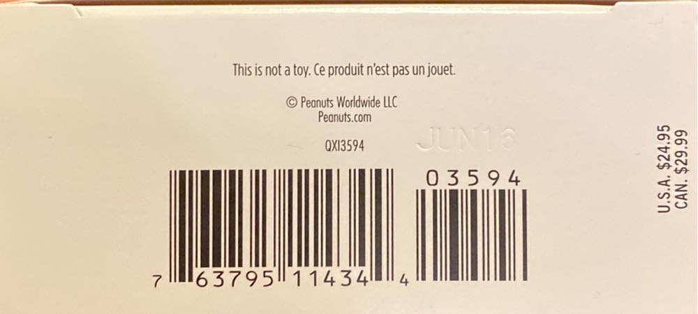 A Charlie Brown Christmas - Peanuts (MAGIC: Sound) ornament collectible [Barcode 763795114344] - Main Image 3