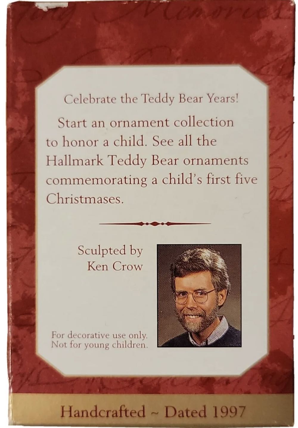 Child’s Third Christmas 1997 - Child’s Age Collection (Child’s Age Collection) ornament collectible [Barcode 015012377033] - Main Image 4
