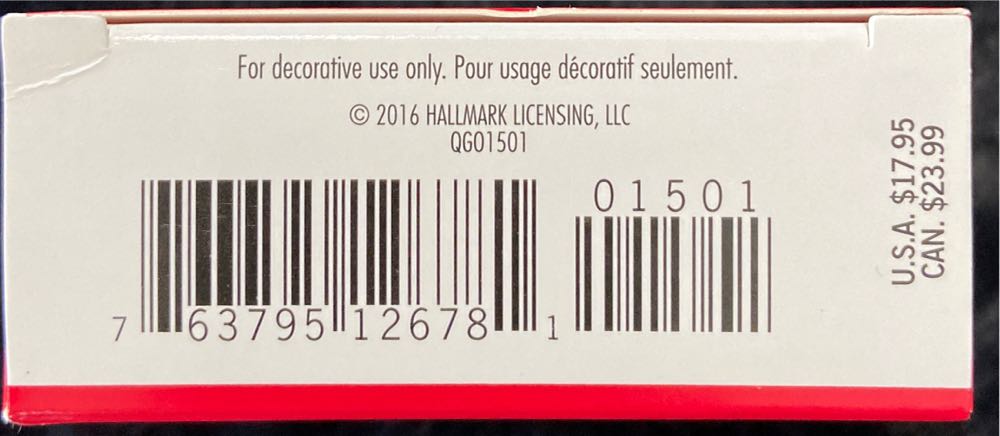 Nifty Fifties Keepsake Ornaments #3 - Nifty Fifties (Vintage Christmas) ornament collectible [Barcode 763795126781] - Main Image 3