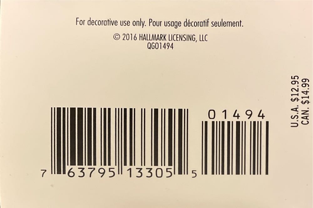 Birch Branch Snowman - Birch (Birch) ornament collectible [Barcode 763795133055] - Main Image 3