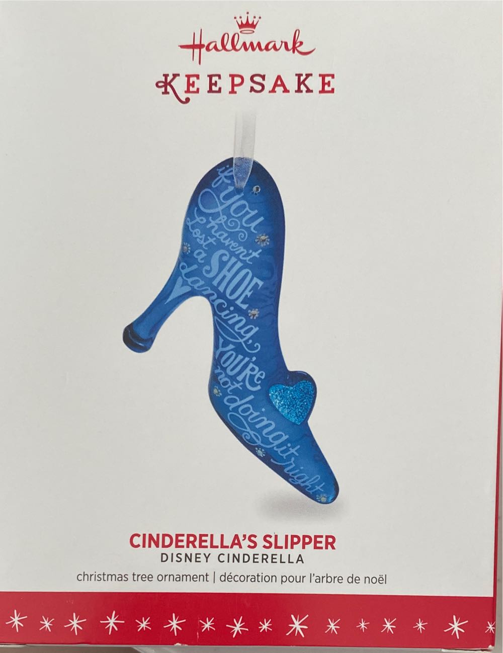 Disney Cinderella’s Slipper - Disney Cinderella (Disney) ornament collectible [Barcode 763795133192] - Main Image 2