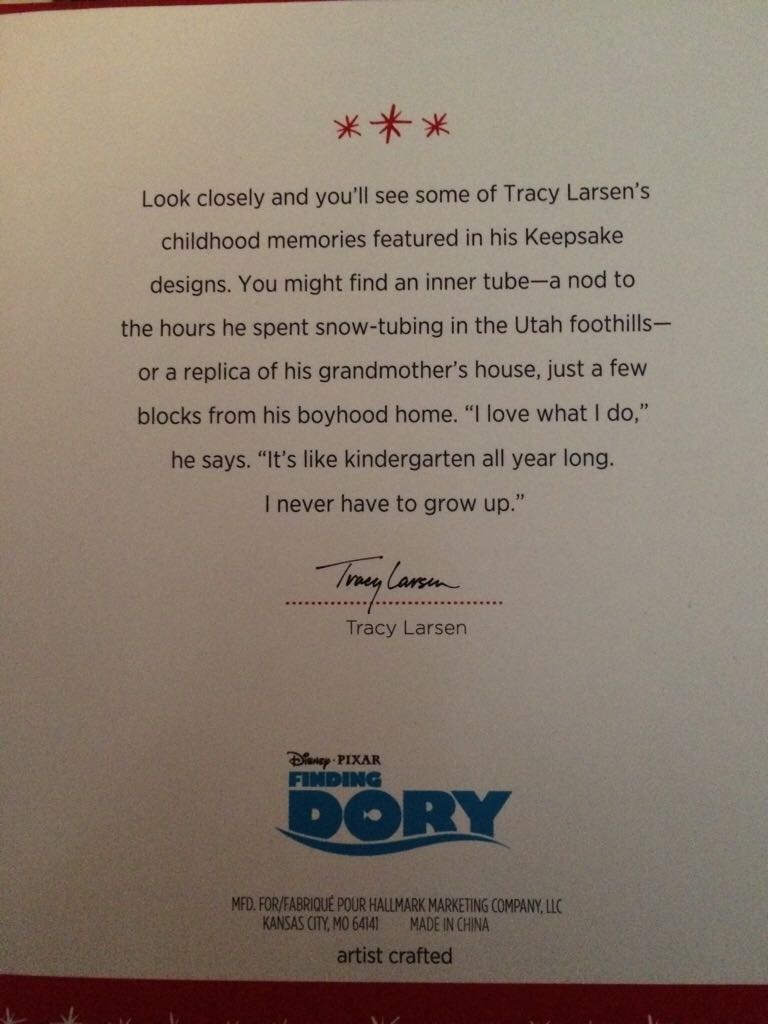 Newfound Friends - Disney Finding Dory (Movies & TV) ornament collectible [Barcode 763795133215] - Main Image 2