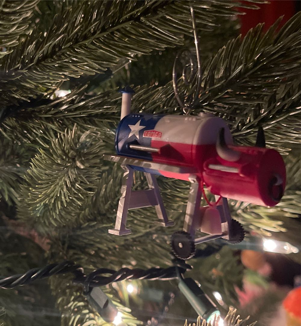 Texas BBQ  - BBQ (BBQ) ornament collectible [Barcode 763795133284] - Main Image 3