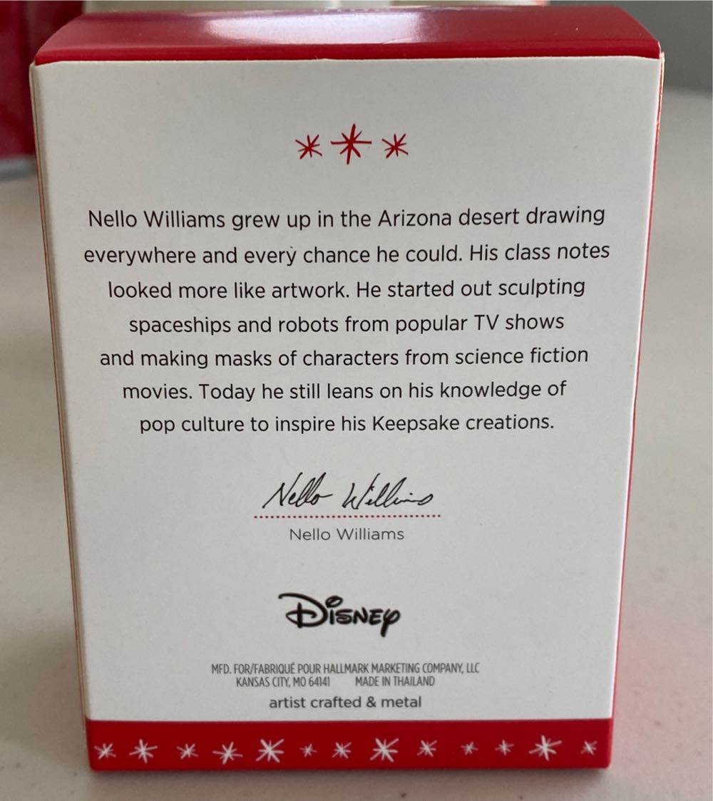 A Merry Pair - Chip N’ Dale (Disney) ornament collectible [Barcode 763795133420] - Main Image 3