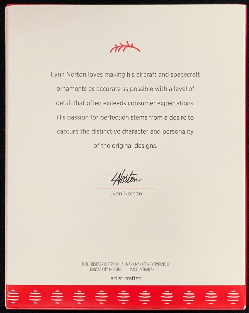 Travel Air Model R ”Mystery Ship” - Sky’s The Limit (Aviation) ornament collectible [Barcode 763795134021] - Main Image 2