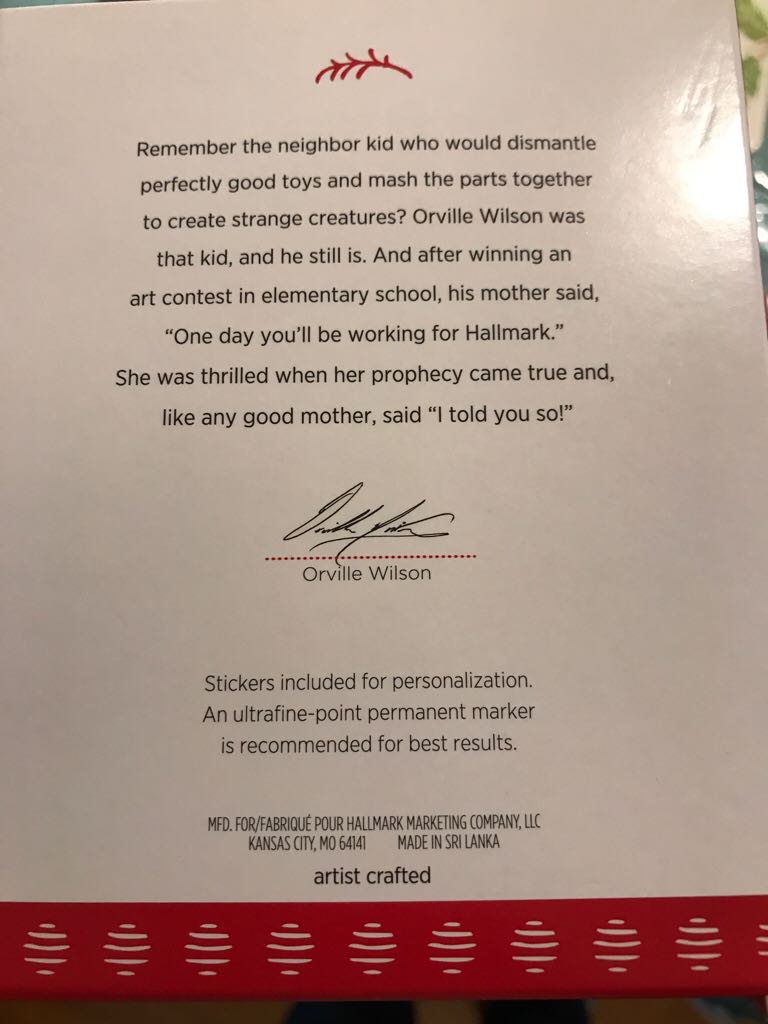 School Days  ornament collectible [Barcode 763795139941] - Main Image 2