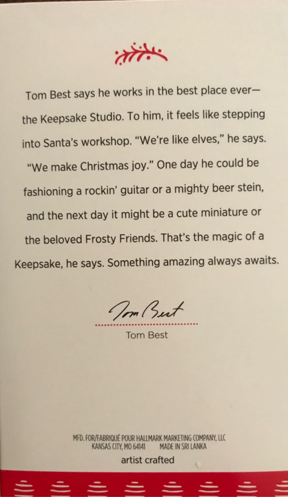 Frosty Friends #38 (2017) - Frosty Friends (Eskimo, Husky, Sled) ornament collectible [Barcode 763795146703] - Main Image 2