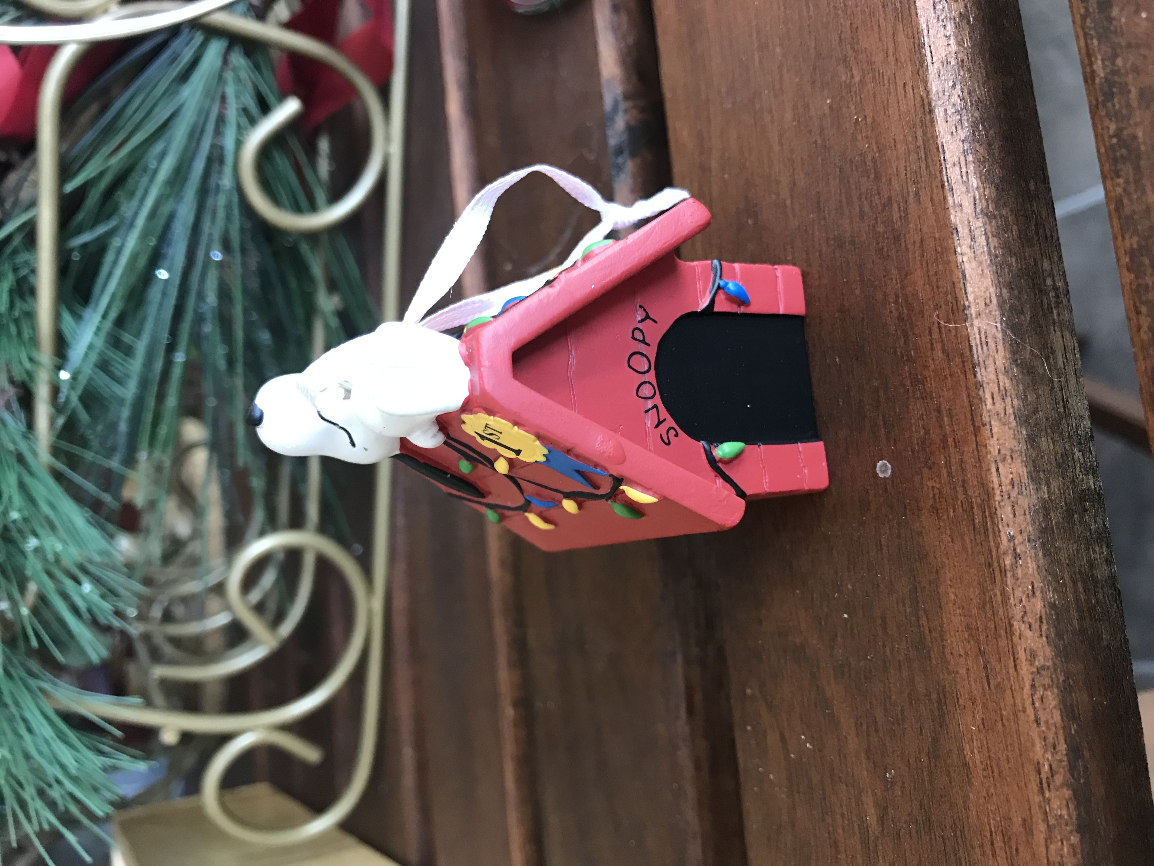 Snoopy Doghouse  (Peanuts) ornament collectible [Barcode 763795157662] - Main Image 3