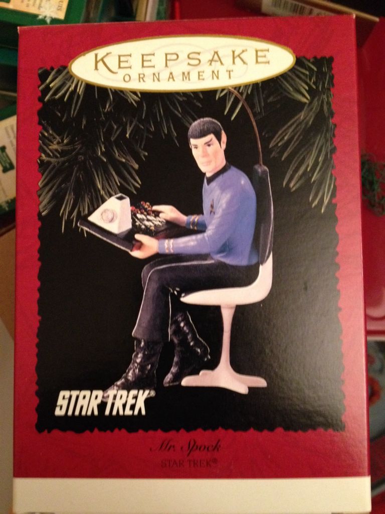 ST: Mr. Spock - Star Trek (Star Trek: The Original Series) ornament collectible [Barcode 015012377972] - Main Image 1