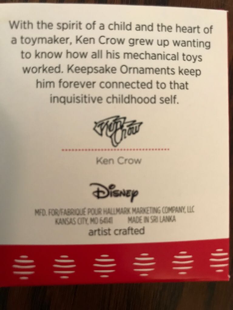 The Sorcerer’s Apprentice  - Disney Fantasia (Disney) ornament collectible [Barcode 763795163533] - Main Image 2