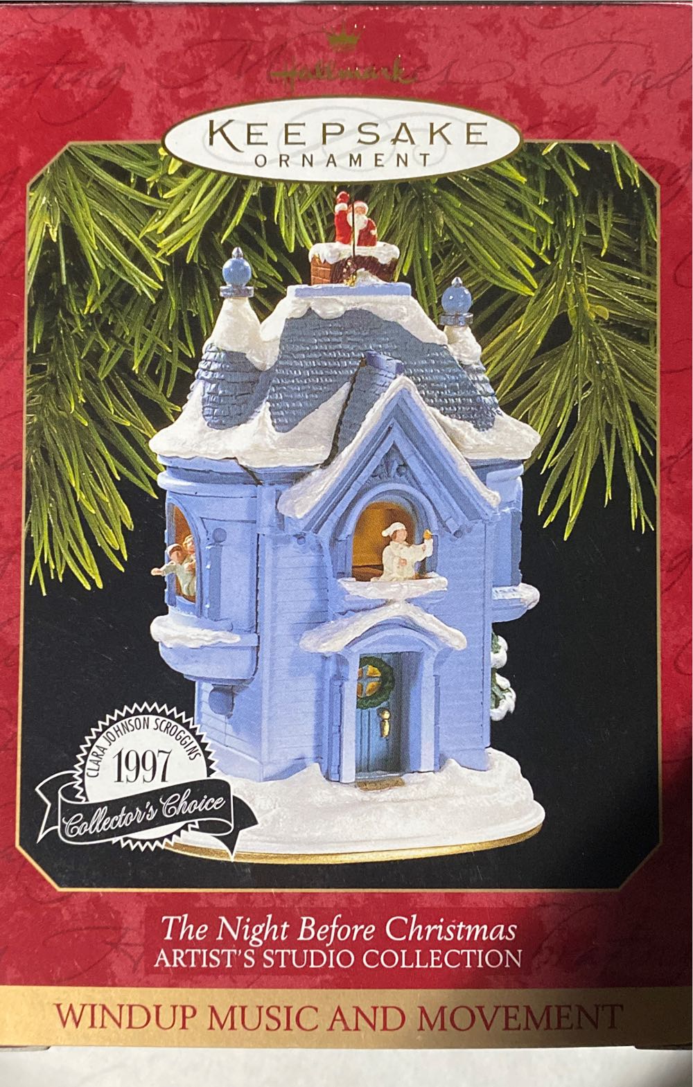 The Night Before Christmas - The Night Before Christmas (’Twas The Night Before Christmas) ornament collectible [Barcode 015012378153] - Main Image 2