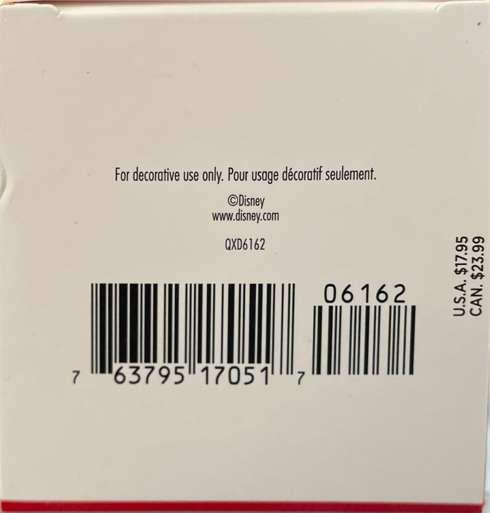 Snowman Surprise  - Mickey & Minnie (Disney) ornament collectible [Barcode 763795170517] - Main Image 4